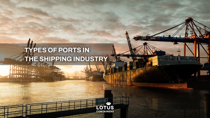 Different types of ports in the shipping industry