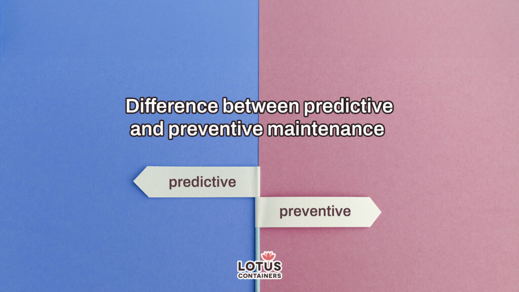 Understanding the difference between predictive and preventive maintenance